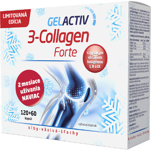 GelActiv 3-Collagen Forte confezione regalo da 180 capsule