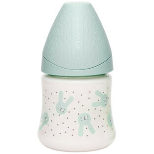 Suavinex Hygge Premium bottiglia coniglio - verde S 150 ml
