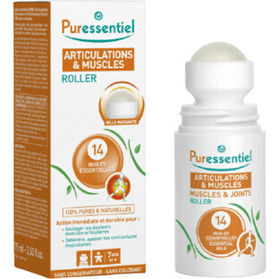 Puressentiel Muskeln & Gelenke Roller Roller 14 ätherische Öle 75 ml