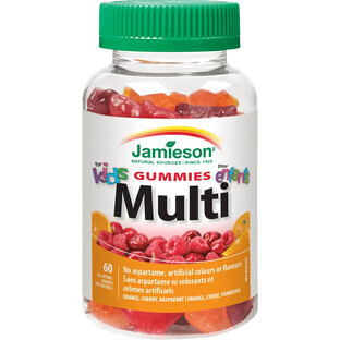 Jamieson Multi Kids Gummies Pastillas de gelatina 60 pastillas