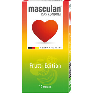 Prezervative masculine Frutti Edition 10 buc