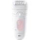 Braun Silk-épil 5, Epilatore 5-230, bianco/rosa