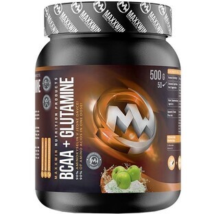 Maxxwin BCAA + Glutamine Green Apple 500 g