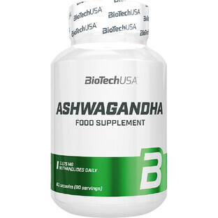 BioTech Ashwagandha 60 cápsulas