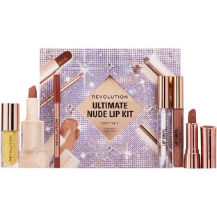Revolution Ultimate Nude Lip Kit Geschenkset 6 stuks