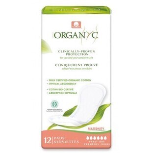 Organyc Pads nach der Geburt