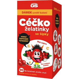 GS Céčko gelatines + gift 90 pcs