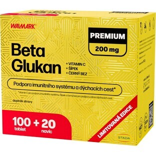 Walmark Beta Glucan 200mg 120 tablets