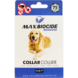 Max Biocide Margosa Collar DOG, Collar for dogs 75 cm