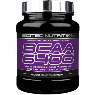 Scitec Nutrition BCAA 6400 375 comprimés 375 pcs