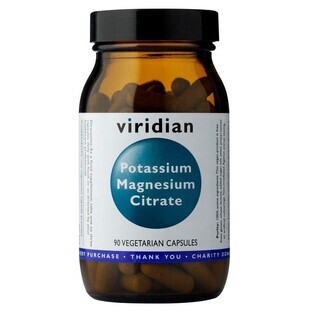 Viridian Kalium Magnesium Kalium Citrat 90 Kapseln