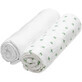 T-Tomi biologische mousseline luiers Nature 2 stuks