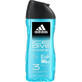 Adidas Ice Dive 3in1 gel de duș pentru corp, păr și piele pentru bărbați 250 ml