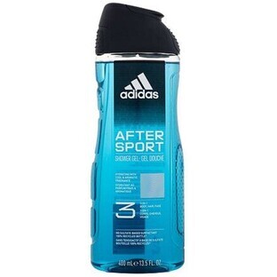 Gel de duș Adidas 3in1 After Sport pentru bărbați 400 ml