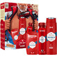 Old Spice Alpinist voor mannen: set met deodorantverstuiver, vaste deodorant en Whitewater douchegel met frisse geur