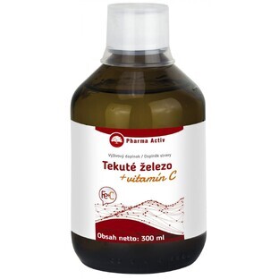 Pharma Activ ferro liquido Fe + vitamina C 300 ml
