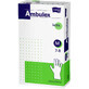 Gants en latex Ambulex taille. M polyester poudré 100 pcs