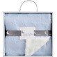 Interbaby deken sterren en lam, blauw