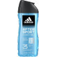 Adidas After Sport 3in1 gel douche corps, cheveux et peau pour homme 250 ml