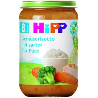 HiPP BIO Vegetable Risotto with turkey meat 220 g