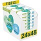 Pampers Harmonie Aqua Lingettes humides sans plastique 24 x 48 pcs
