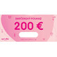Cheque regalo píldora 200