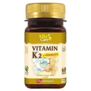 VitaHarmony Vitamina K2 + D3 60 capsule