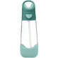 B.box Trinkflasche mit Strohhalm - Smaragdwald 600 ml
