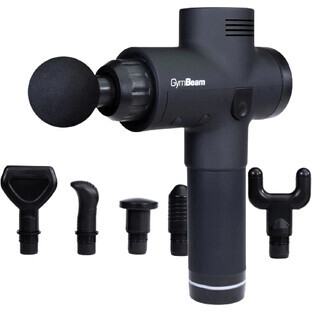 Pistolet de massage GymBeam VI noir - noir