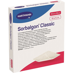 Hartmann Sorbalgon Classic 10 x 10 cm, 10 pz.