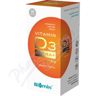 Biomin Vitamin D3 Ultra+ 7000 IU 30 hard capsules
