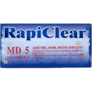 RapiClear MD 5 Test antidroga IVD per l'autoanalisi