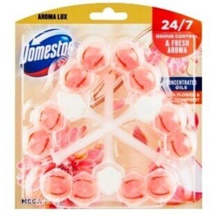 Domestos Aroma Lux Dahlienblüte & Drachenfrucht WC-Block 3 x 55 g