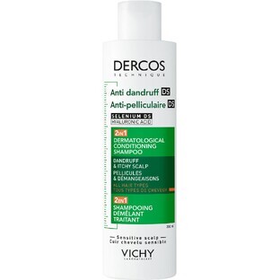 Vichy Dercos 2in1 Dermokosmetisches Anti-Schuppen-Shampoo und Pflegespülung für empfindliche Kopfhaut 200 ml