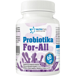 Nutricius Probiotiques pour tous 60 gélules