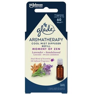 Recharge diffuseur Glade Cool Mist Moment of Zen 17,4 ml