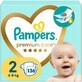 PB Pampers Premium Care diapers size 2, 4-8 kg, 136 pcs