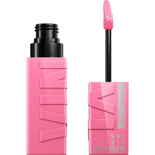 Maybelline New York Superstay Vinyl Ink 155 Upbeat Liquid Lipstick, 4.2 ml
