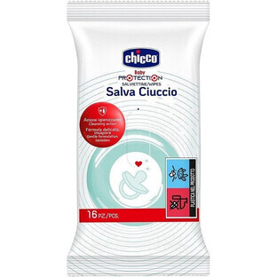 Șervețele umede Chicco pentru suzetă 16 buc