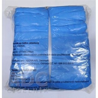 Abena PVC bedovertrek blauw 10 st
