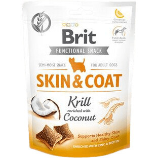 Brit Dog Functional Krill Piel y Pelaje Snack 150 g