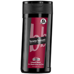Gel doccia per uomo Bruno Banani Uomo Fedele 250 ml