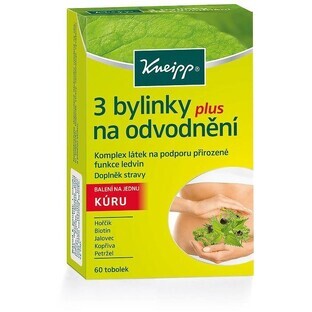 Kneipp 3 ierburi pentru drenaj 60 capsule