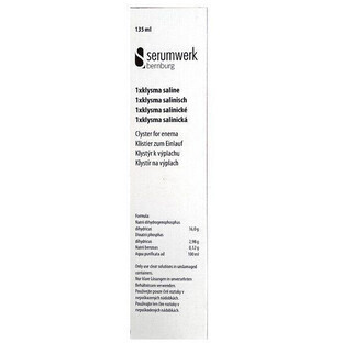 Serumwerk Bernburg Saline Enema 135 ml