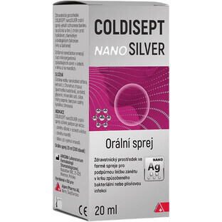 Coldisept NanoSilver Oral Spray 20 ml