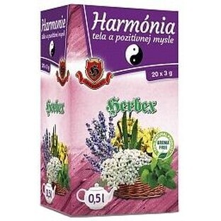 Herbex Harmonie van lichaam en geest positieve kruidenmix 20 x 3 g