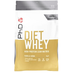 PhD Nutrition Dieet Wei Wei Vanille 1 kg