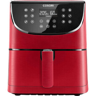 Cosori CP158-AF freidora digital premium de aire caliente roja de 5,5 litros