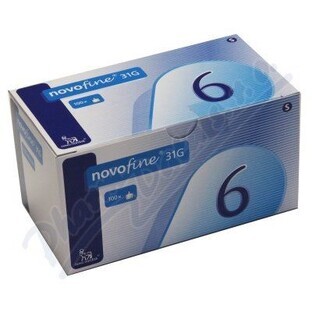Needle Novofine 31Gx6mm 100 pcs