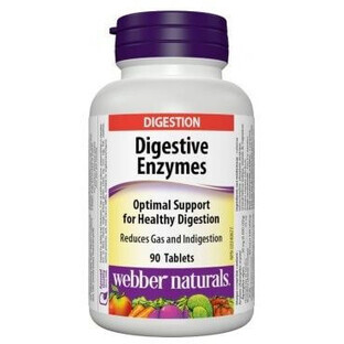 Webber Naturals Enzima digestivo 90 compresse